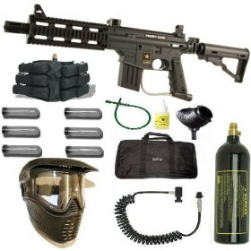 US ARMY Project Salvo Tippmann Paintball Gun SNIPER Set